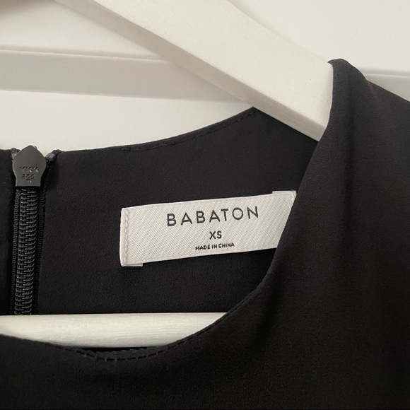 Aritzia Babaton Black Hopkins Sleeveless Blouse - Picture 7 of 9